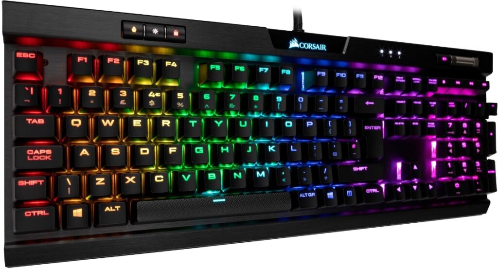Bàn phím cơ Corsair K70 RGB MK.2 Cherry MX RED