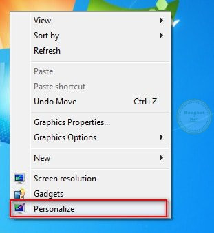 personalize win 7