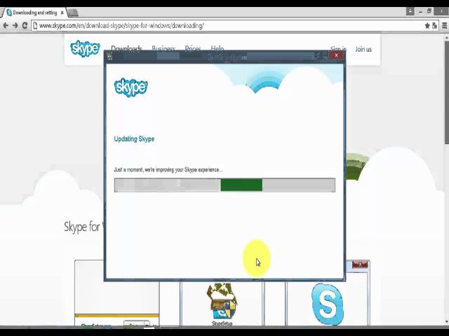 qua trinh tai va cai dat ung dung skype dien ra kha nhanh chong qua trinh tai va cai dat ung dung skype dien ra kha nhanh chong