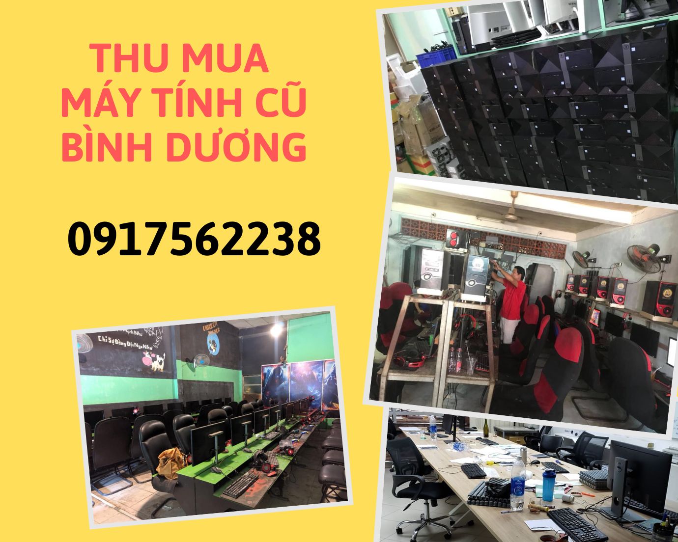 Thu mua máy tính cũ Bình Dương