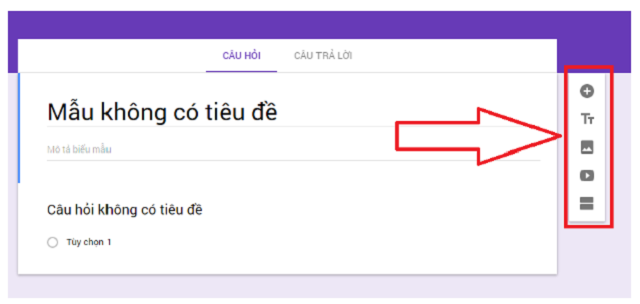 tieu de google form tieu de google form