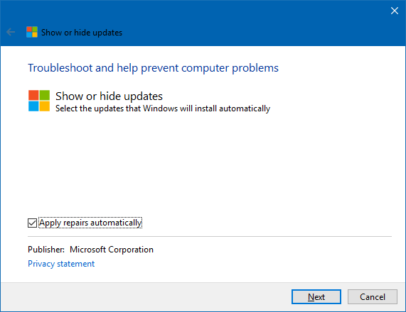 windows 10 hide updates setup windows 10 hide updates setup