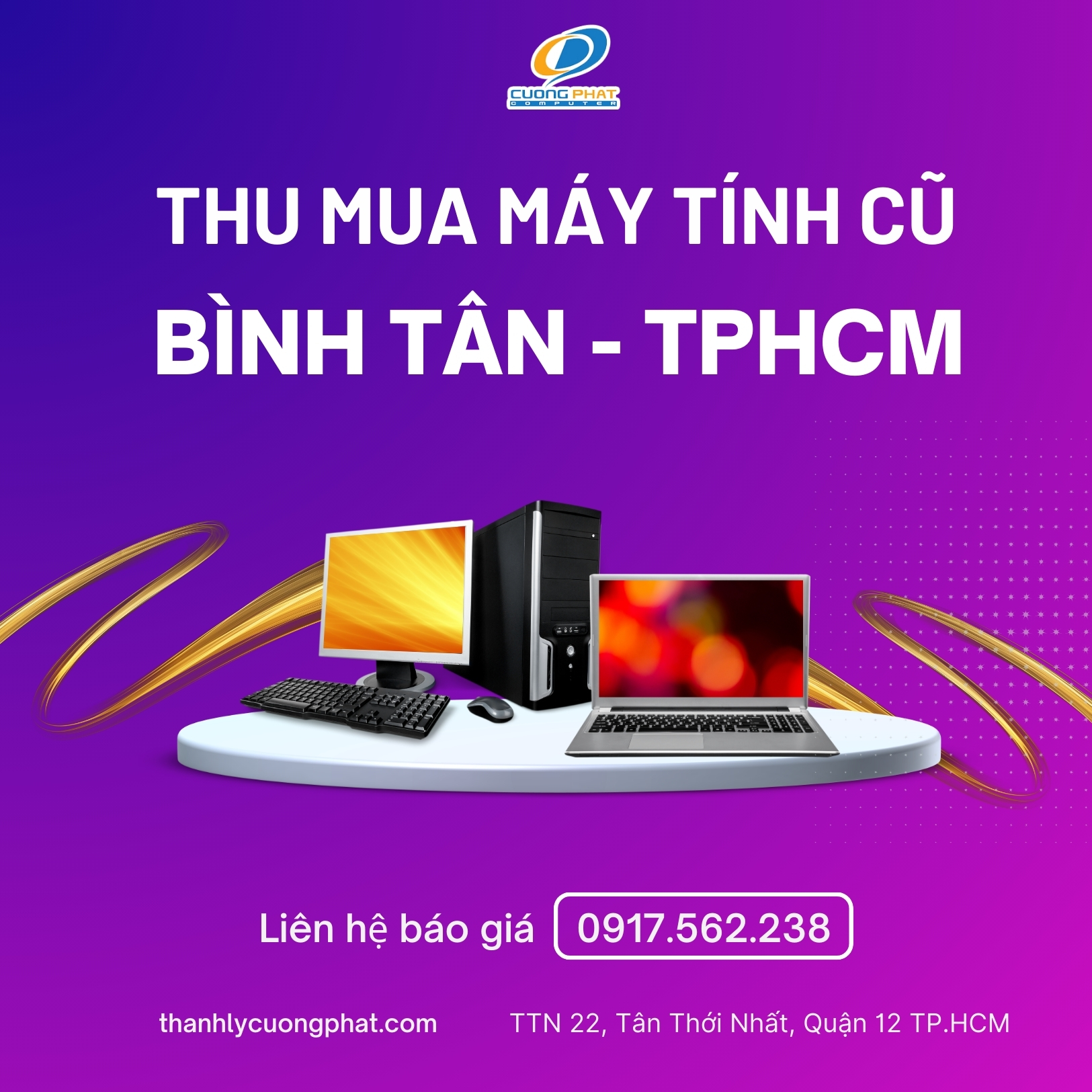 mua máy tính cũ công ty Q. Bình Tân TPHCM giá cao