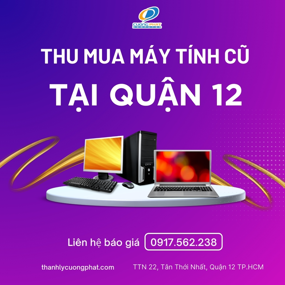 mua máy tính cũ công ty văn phòng Quận 12