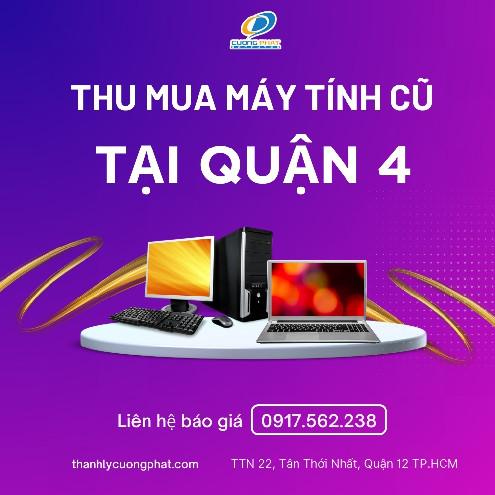 Mua máy tính cũ Quận 4