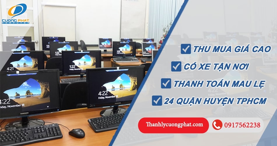 Mua máy tính cũ tại TP. Hồ Chí Minh giá cao tận nơi