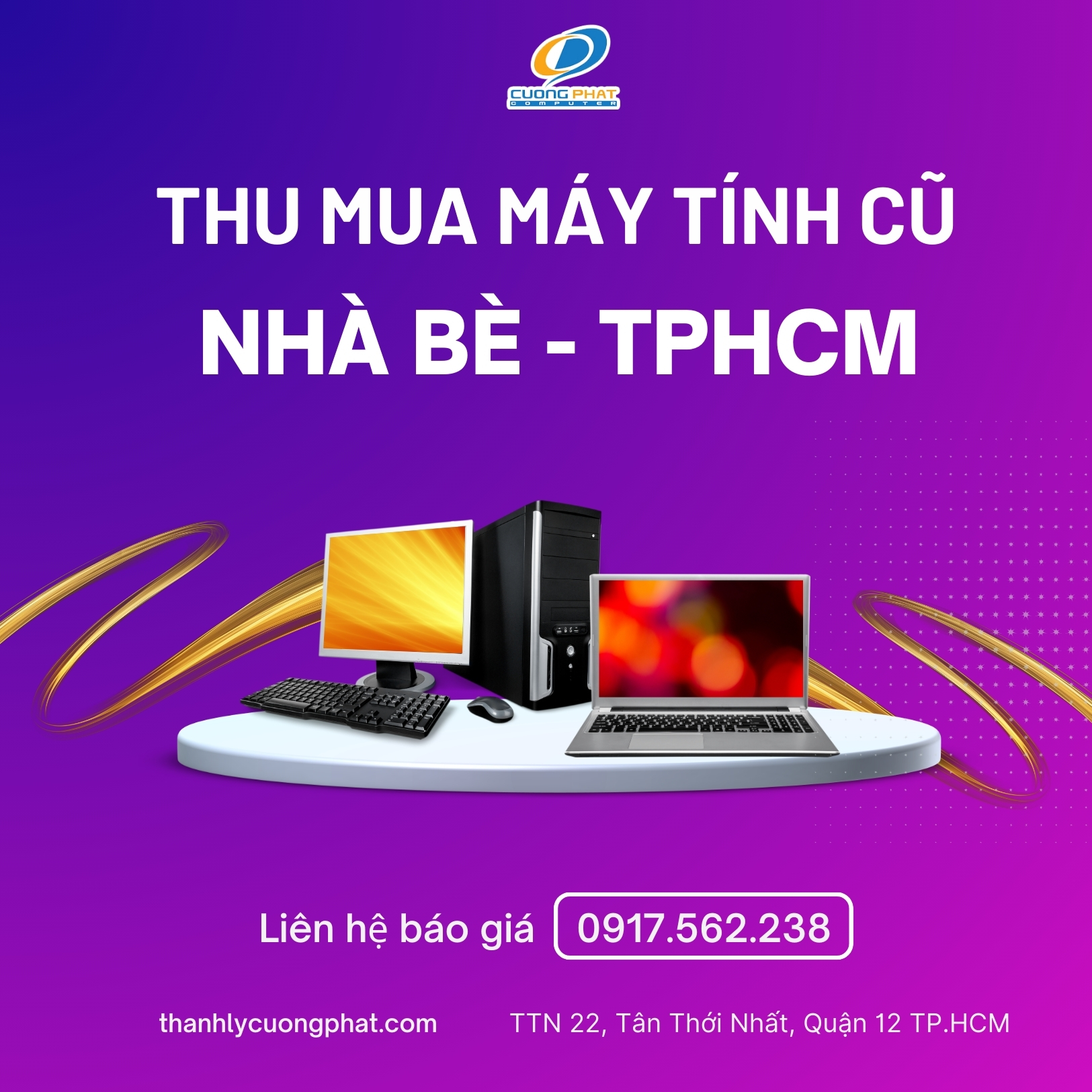 mua máy tính cũ công ty, thiết bị văn phòng tại Nhà Bè TPHCM