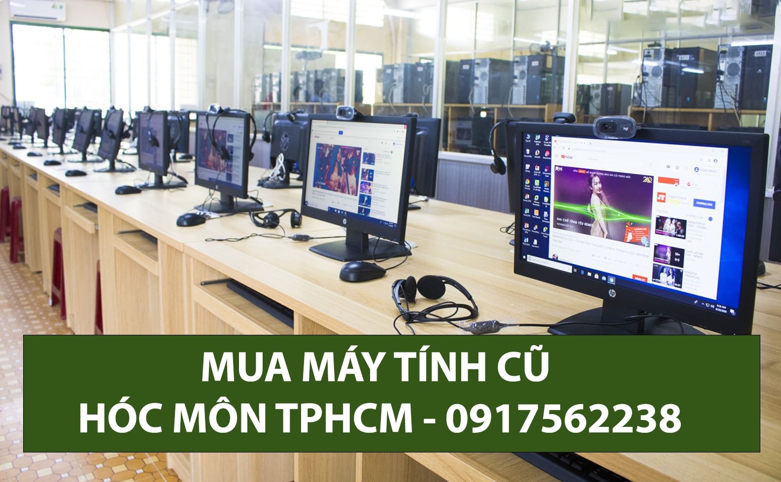 Thanh lý máy tính cũ Hóc Môn TPHCM