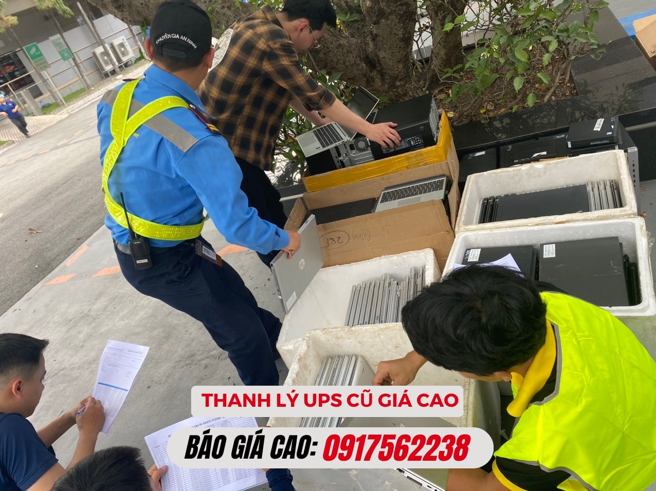 Nhân viên xuống tận nơi mua UPS cũ tận nơi Thanh lý ups cũ giá cao