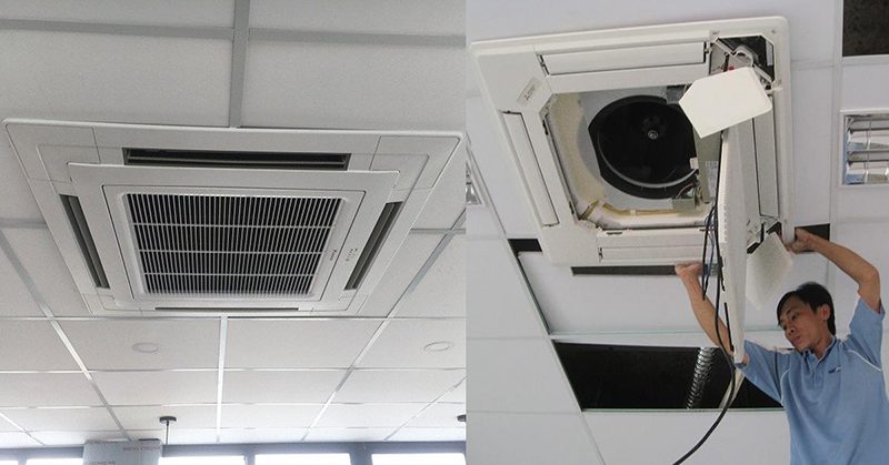 kiểm tra bảo trì hệ thống làm mát phòng net