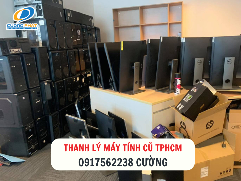 thanh lý máy tính cũ thiết bị văn phòng công ty